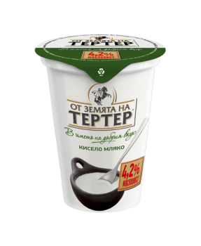 Краве кисело мляко с 4,2% масленост